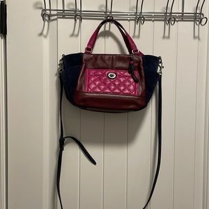 Coach Handbag with Cross Body Strap